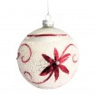 HAND PAINTED DESIGN CHRISTMAS BAUBLE