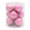 CHRISTMAS HOT PINK BAUBLE SET